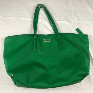 Lacoste Women's L.12.12 Concept Zip Tote Bag Sequoia in Green